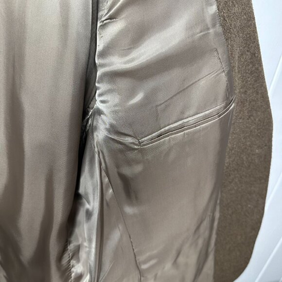 Jos. A. Bank Tan Camel Hair Sport Coat 46L Like New Bargain for Christmas! - Picture 13 of 16